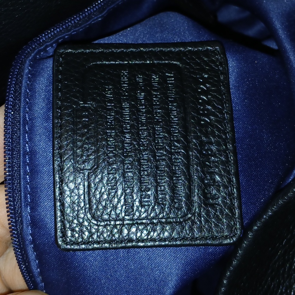 Coach Black Leather Women's Bag - Picture 13 of 16